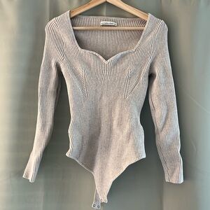 Abercrombie sweater bodysuit